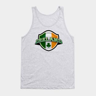 Ireland Flag Shield Tank Top